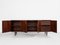 Midcentury Danish sideboard in rosewood with metal details, 1960s 2