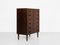 Midcentury Danish chest of 6 drawers in rosewood by Westergaard 1960s 2