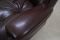 Vintage Brown Leather Lounge Chair and Ottoman from Terstappen 7