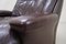 Vintage Brown Leather Lounge Chair and Ottoman from Terstappen 8