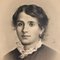 Portrait d'une Jeune Femme, 1888, Fusain sur Papier, Encadré 3
