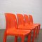 Vintage Stühle von Vico Magistretti für Artemide, 4er Set 3