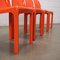 Vintage Chairs by Vico Magistretti for Artemide, Set of 4, Image 4