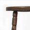 French Tall Walnut Barstools, 1950s, Set of 5 6