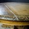 Tavolo ovale antico in legno con teste di leone, Immagine 10