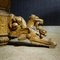 Antique Wooden Oval Table with Lions Heads on the Legs 8