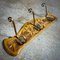 Art Nouveau Wooden Wall Coat Rack, 1920s 1