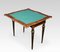 Vintage Marquetry Inlaid Card Table 5