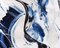 Lena Zak, Blue Velvet 4, 2020, Acryl, Gesso & Graphit Bleistift auf 250 g / m² Aquarellpapier 3