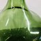 Brocante französische grüne Glashefe Flasche 3