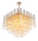 Large Amber Murano Glass 13 Light Chandelier Pendant Lamp, 1970s, Image 2