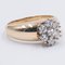 Vintage 14k Yellow Gold Diamond Ring, 1970s 3