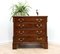 Antique Georgian Walnut Chest of Drawers with Brass Handles, 1840s 2