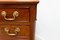 Antique Georgian Walnut Chest of Drawers with Brass Handles, 1840s 5