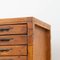 French File Cabinet in Metal and Wood, Image 15