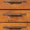 French File Cabinet in Metal and Wood, Image 7