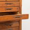 French File Cabinet in Metal and Wood 12