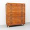 French File Cabinet in Metal and Wood 4