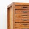 French File Cabinet in Metal and Wood 14