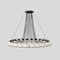 Modell 2109/24/14 Lampe mit schwarzer Struktur von Gino Sarfatti für Astep 17