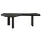 Wood Stained Ventaglio Table in Black by Charlotte Perriand for Cassina, Image 1