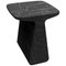 Pura Black Marquina Marble Sculptural Coffee Table by Adolfo Abejon 1