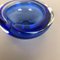Organic Blue Murano Glass Bowl, Italy, 1970s, Image 7