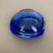 Organic Blue Murano Glass Bowl, Italy, 1970s, Image 12