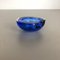 Organic Blue Murano Glass Bowl, Italy, 1970s 2