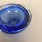 Organic Blue Murano Glass Bowl, Italy, 1970s, Image 6