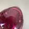 Large Pink Murano Bubble Glass Bowl, Italy, 1970s, Image 16