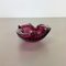Large Pink Murano Bubble Glass Bowl, Italy, 1970s, Image 2