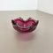 Large Pink Murano Bubble Glass Bowl, Italy, 1970s, Image 5