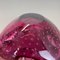 Large Pink Murano Bubble Glass Bowl, Italy, 1970s, Image 18