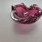Large Pink Murano Bubble Glass Bowl, Italy, 1970s, Image 11