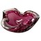 Large Pink Murano Bubble Glass Bowl, Italy, 1970s, Image 1