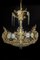 Large Brass and Crystal Chandelier from Palwa, Germany, 1970s, Image 13