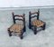 Mid-Century French Low Rush Chairs by Charles Dudouyt, 1950s, Set of 2 10