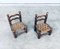 Mid-Century French Low Rush Chairs by Charles Dudouyt, 1950s, Set of 2 11