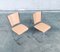 Postmodern Italian Design Leather Dining Chair Set by Segis, 1990s, Set of 2 7