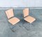 Postmodern Italian Design Leather Dining Chair Set by Segis, 1990s, Set of 2, Image 7