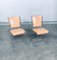 Postmodern Italian Design Leather Dining Chair Set by Segis, 1990s, Set of 2 10