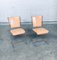 Postmodern Italian Design Leather Dining Chair Set by Segis, 1990s, Set of 2, Image 10