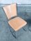 Postmodern Italian Design Leather Dining Chair Set by Segis, 1990s, Set of 2 3