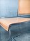 Juego de sillas de comedor italianas posmodernas de cuero de Segis, años 90. Juego de 2, Imagen 11