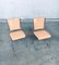Postmodern Italian Design Leather Dining Chair Set by Segis, 1990s, Set of 2 8