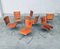 Postmodern Italian Design Leather Dining Chair Set by Segis, 1990s, Set of 7, Image 21