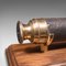 Antikes englisches viktorianisches Teleskop aus Messing mit 4 Schubladen 9