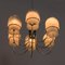 Space Age Italian Chandelier with Murano Glass Ombre Shades, 1970s 5