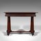 Antique English Regency Console Table Writing Desk, 1820s, Image 5